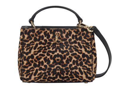 Mini Varenne Top Handle Bag, &pound;350, Handbags, Beige/Black/Brown, Leather/Pony / Calfhair, Front view